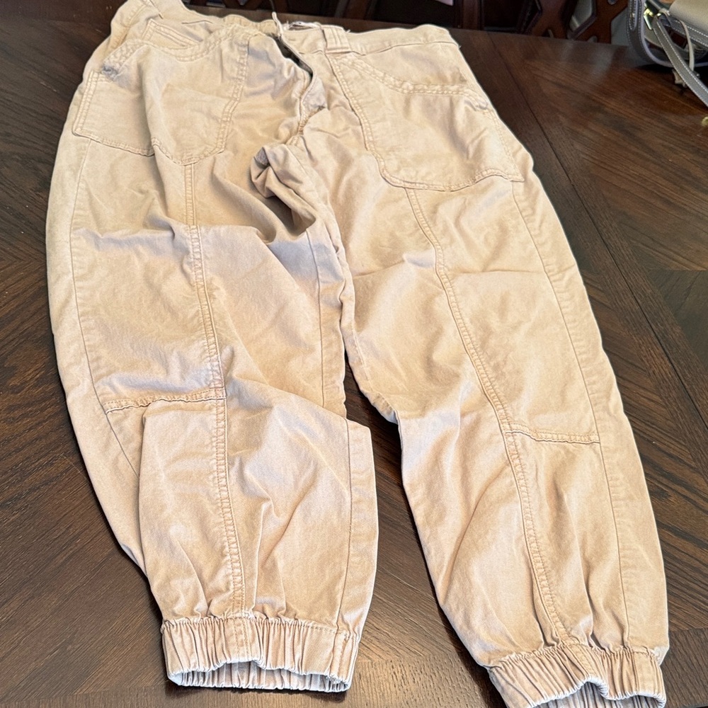 Tan xl cargo pants wide